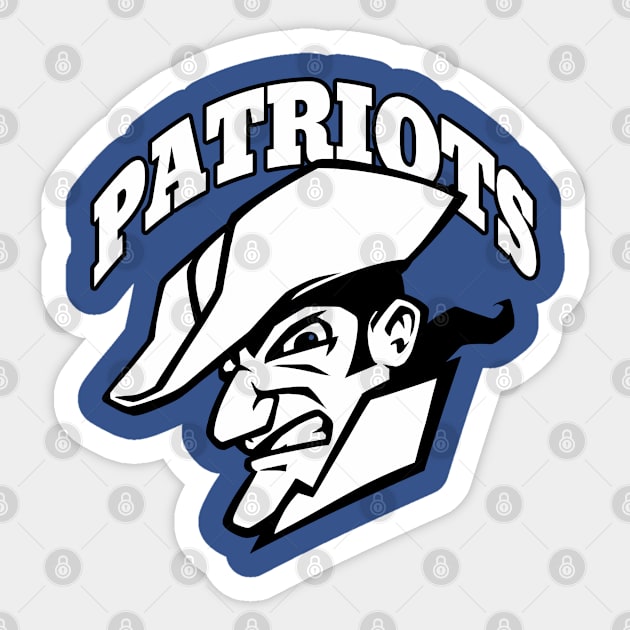 Patriot Mascot Sticker by Generic Mascots